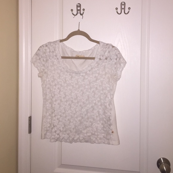 Lacey white Hollister top - Picture 1 of 2