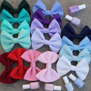 16 HAIR BOWS
