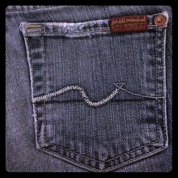 7 for all Mankind straight leg jeans 👖