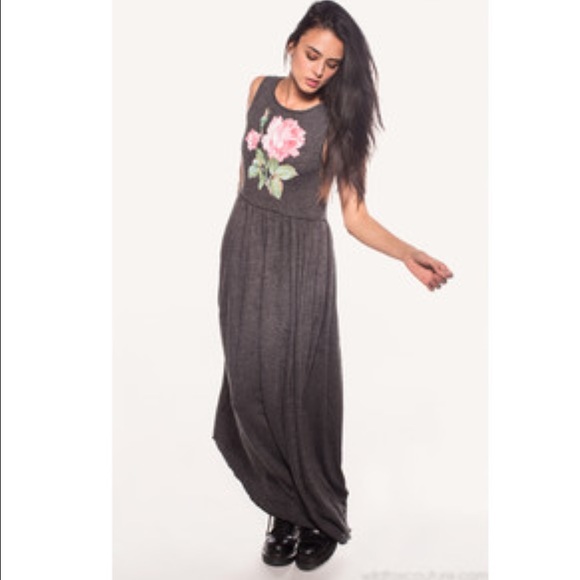 Wildfox Dresses & Skirts - WILDFOX 90's rose maxi size small, worn once.