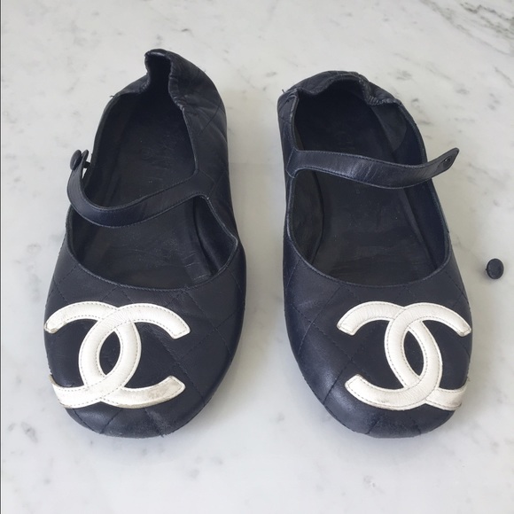 Chanel ballerina flats