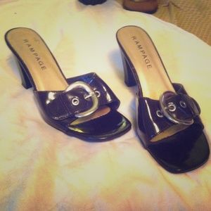 Rampage chocolate heels size 8