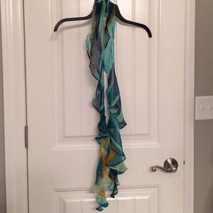 Chico's Blue Green Scarf