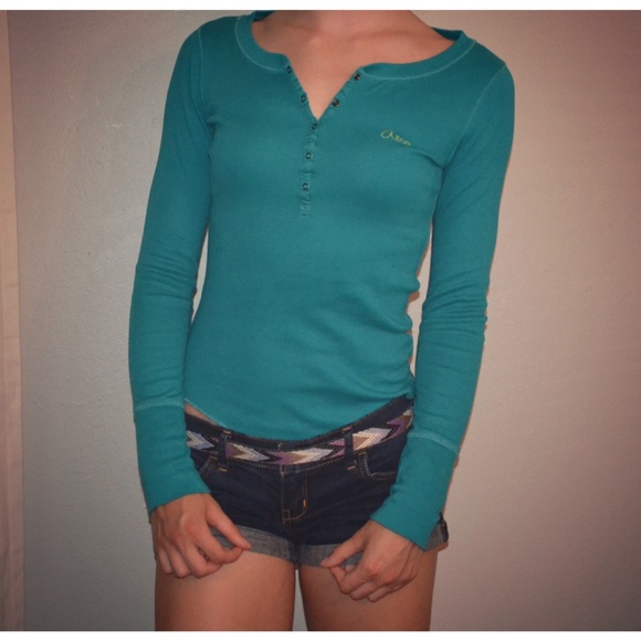 Teal sweater