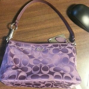 Purple Coach Handbag *Never Used!*