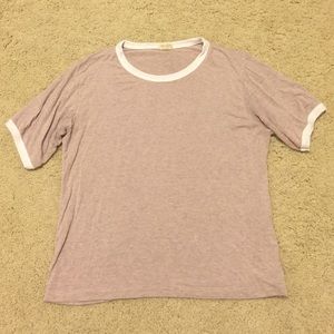 Brandy Melville Striped Crop Top