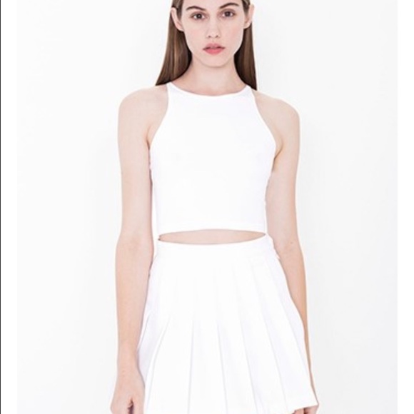 White Tennis skirt