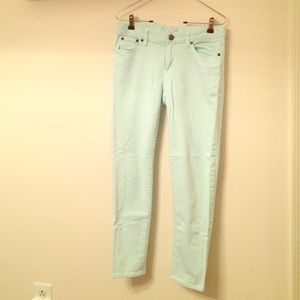 Light mint J.Crew jeans