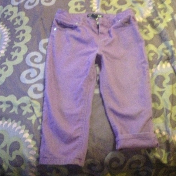 Purple baby phage jeans.