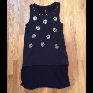 Skull shirt.  NWOT