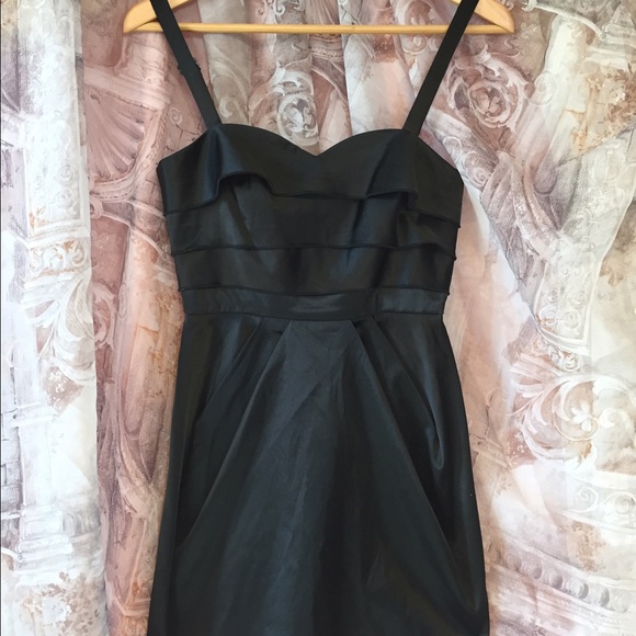 2b Bebe black short dress