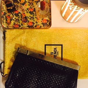 Vintage Fendi Clutch!