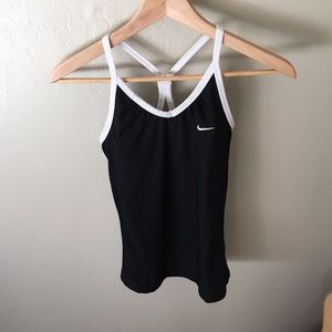 Cute Nike✔️ Black and White Workout top