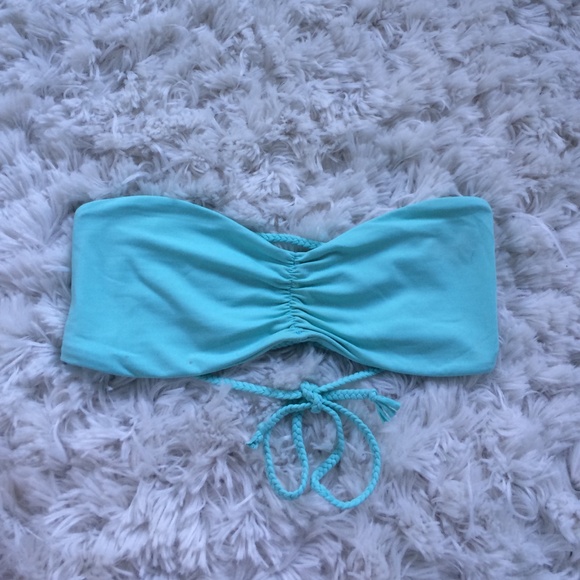Mint string back bandeau