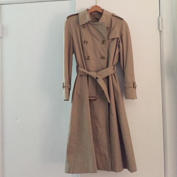 Knee-length Burberry Trench