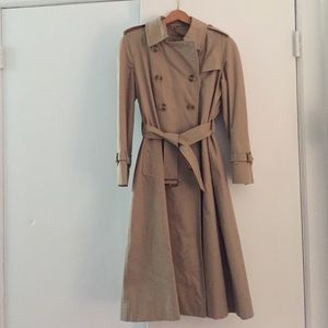 Knee-length Burberry Trench