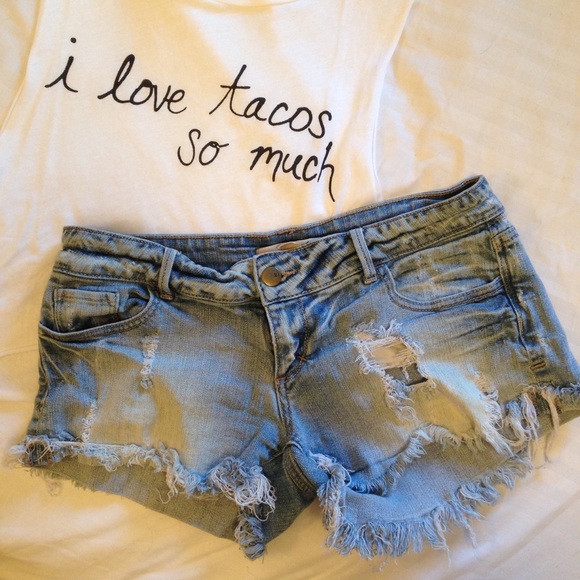 Destroyed Denim Shorts✨Final Markdown