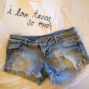 Destroyed Denim Shorts✨Final Markdown