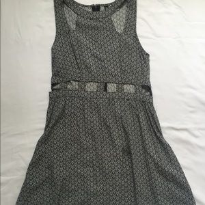 Black and white dress