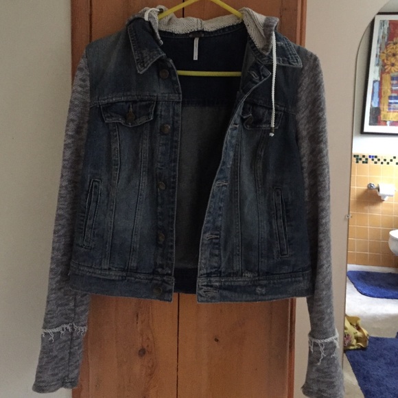 Barely Worn Free People Denim Jacket