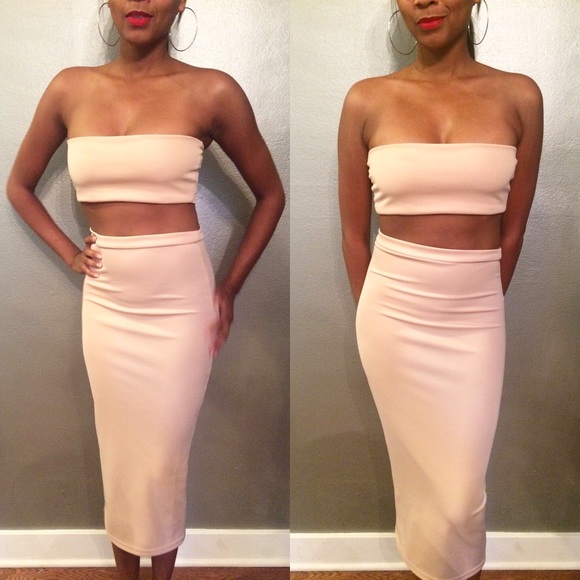 2-piece Sorella Tube Top & Skirt