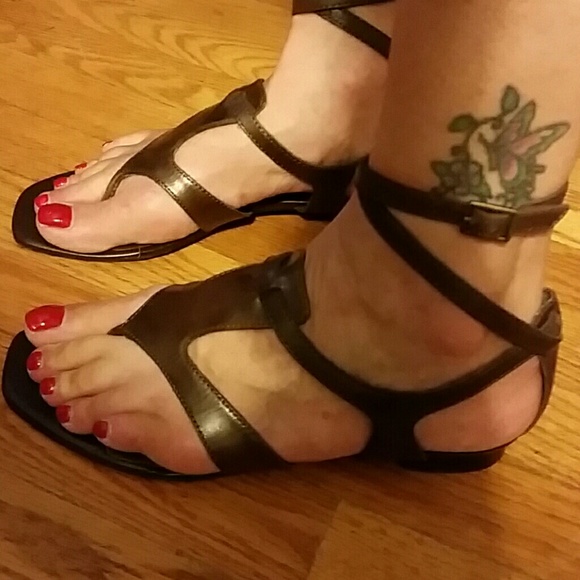 Brown sandals