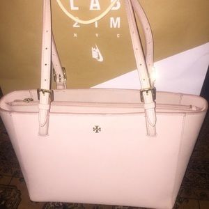 Tory Burch Tote Pink Leather