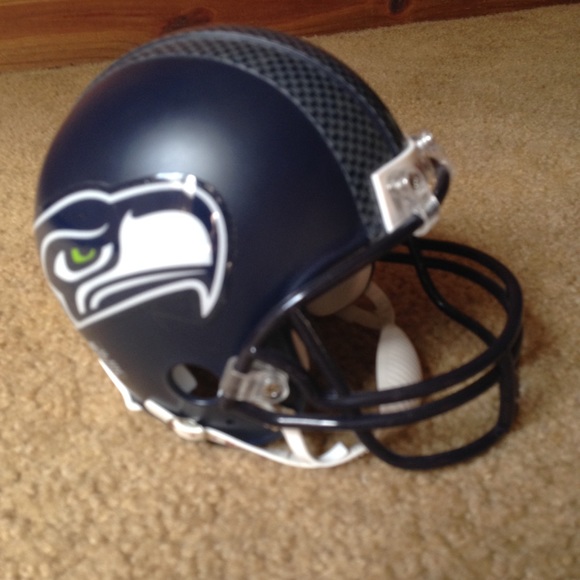 Seattle Seahawks helmet