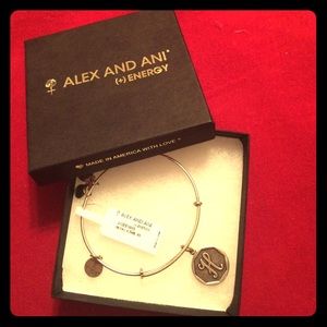 "H" initial Alex and Ani bracelet