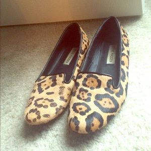 Steve Madden Leopard print flats