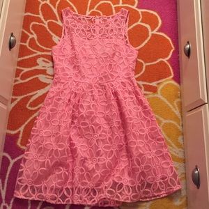 Pink flower dress size 10
