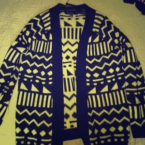 Tribal cardigan