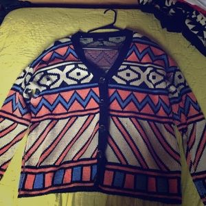 Tribal cardigan