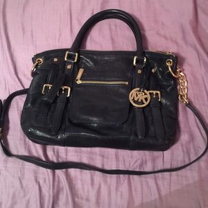 Navy Michael Kors handbag