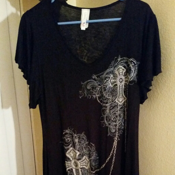 Adorable Black Cross Dress