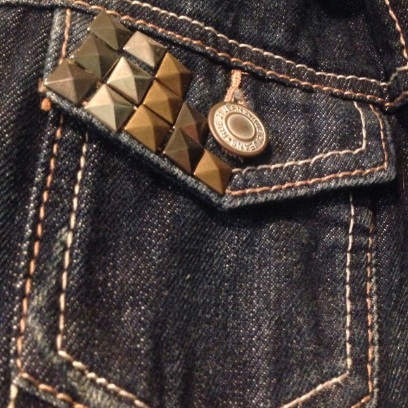 Studded Denim Jacket - Picture 2 of 4