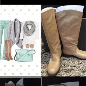 Kenneth Cole tall flat boots