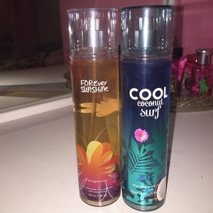 I'm selling 2 bath and body work body sprays.