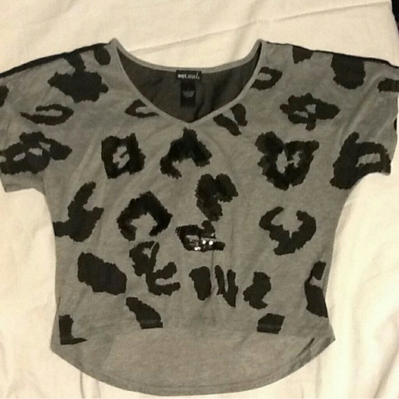 Leopard Print crop top