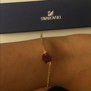 Swarovski Jewelry - Swarovski pink crystal bracelet Swarovski Jewelry - Swarovski pink crystal bracelet