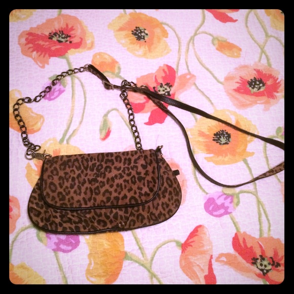 Cheetah cross body