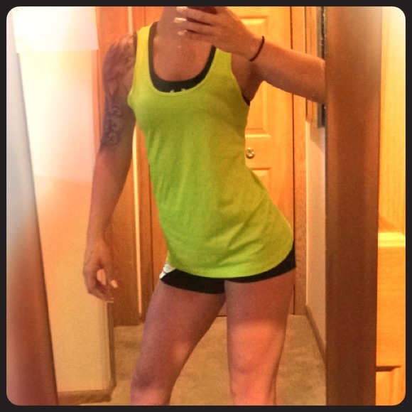 Nike Tops - Nike Lime Green Tank