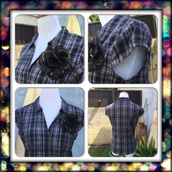 NWOT elegant non stretch top(for Melanie)