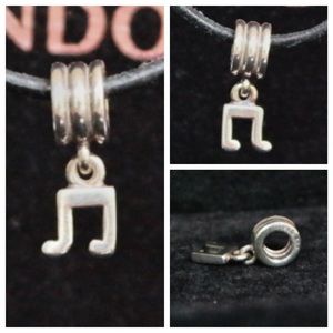 Pandora Music Note Charm