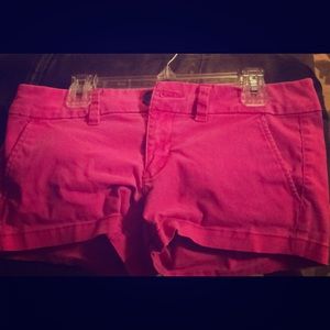 Pink American eagle shorts