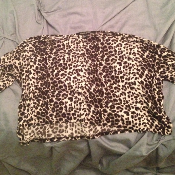 Cheetah Print crop top