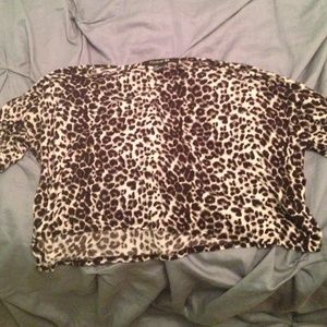 Cheetah Print crop top