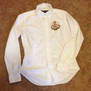 Ralph Lauren white Oxford