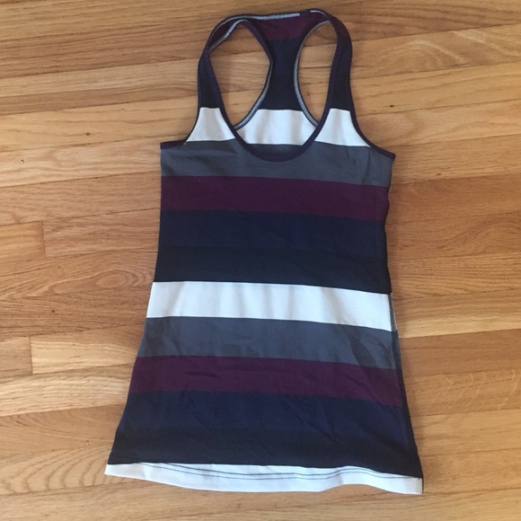 lululemon athletica Tops - Lululemon cool racerback tank. Striped