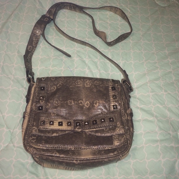 Jessica Simpson Python cross body bag - Picture 1 of 4